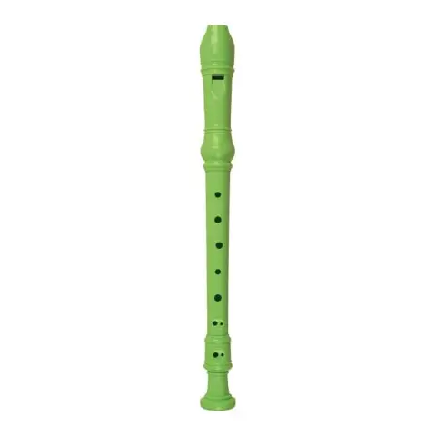 Flauto Dolce Soprano Divisibile in Tre Pezzi con Scovolino - Colori Assortiti