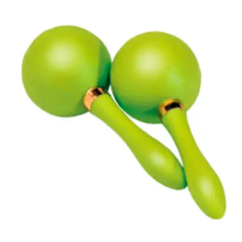 Mini Maracas in Fibra - Coppia - confezione 3 pz