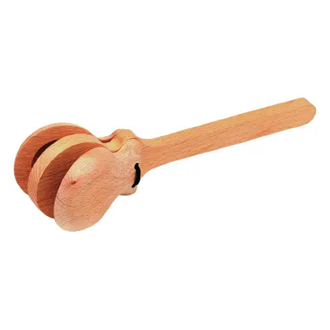 Nacchere in Legno con Manico