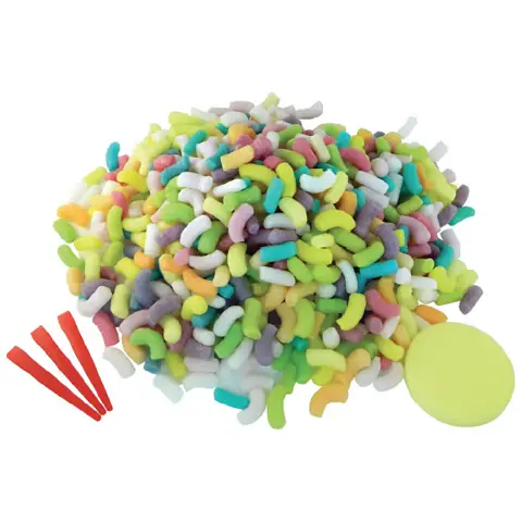 Colored Corn Flakes Play Basic Pack 230gr (600pcs approx.)