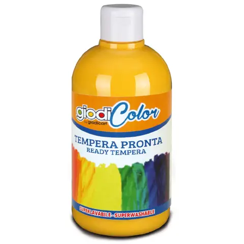 Giodicolor Children's Tempera Color 500 ml. Yellow