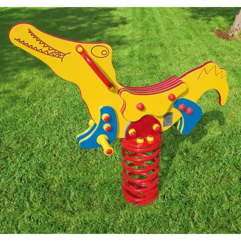Gioco A Molla Per Esterno, Coccodrillo