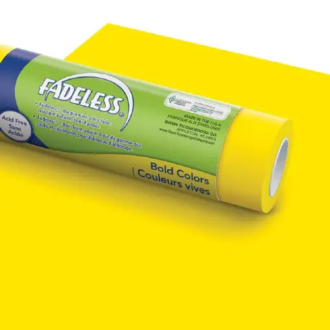 Wallpaper cm. 122 x 3.6 mt. Yellow