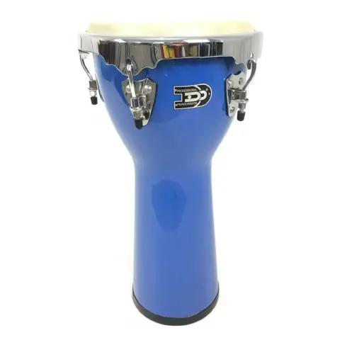 Djembe Professionale con Cassa in Fibra e Membrana in Pelle Naturale Accordabile