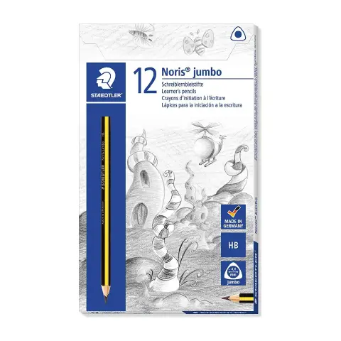 Prima Matita Staedtler Triplus Jumbo Astuccio 12 Pezzi