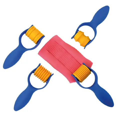 Set 4 Rulli per Modellare con differnti impronte