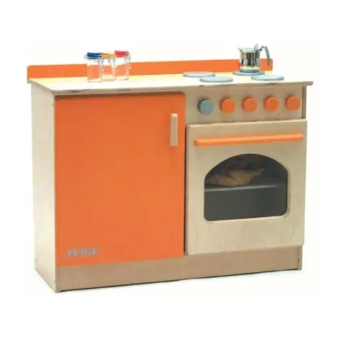 Double Fridge Kitchen Block