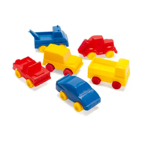 Soft Vehicles School Pack 48 Pieces - pack 48 pcs