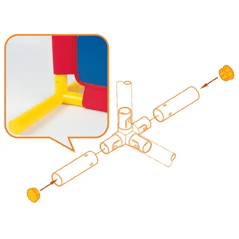 Divider Color Set Feet