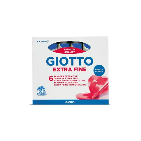 Giotto Tempera Tb.4 Cobalt Blue - 6 pcs package
