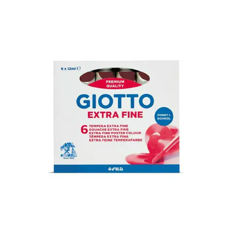 Giotto Tempera Tb.4 Burnt Sienna - 6 pcs pack