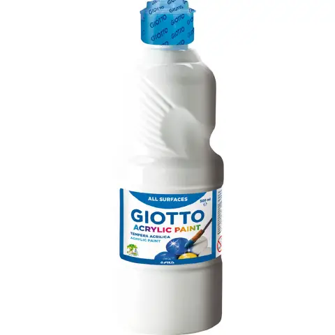 Giotto Acrylic Tempera 500 ml White