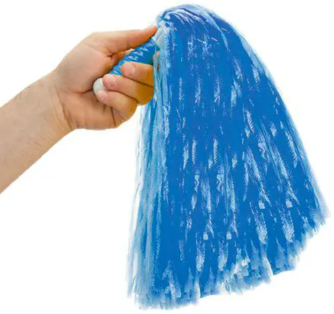 Pon Pon Colore Blu Cheerleader Majorette - confezione 12 pz