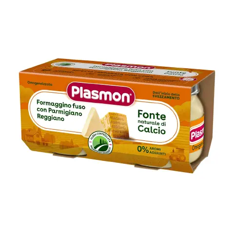 Omogeneizzato Formaggino 2x80 gr. con Parmigiano Reggiano