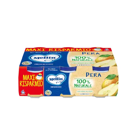 Omogeneizzato Frutta gr.100x6 Pera