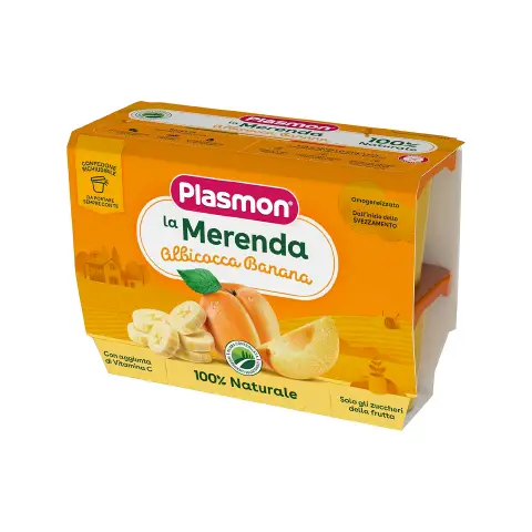 Homogenized Flavors of Nature gr.100x4 Apricot and Banana