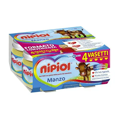 Homogenized Nipiol gr. 80x4 Beef