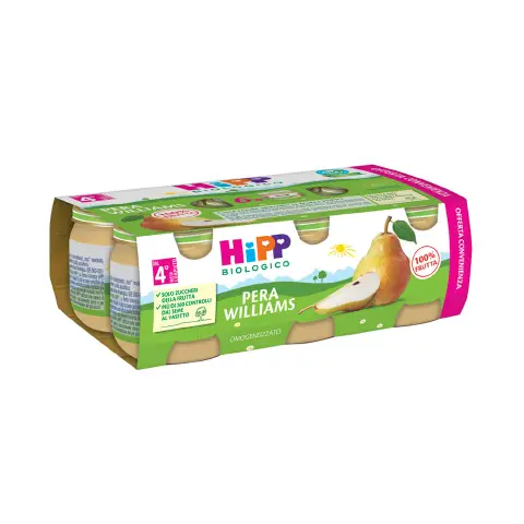 Homogenized Fruit Bio gr.80x6 Williams Pear