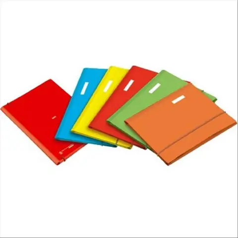 Cartella 3 Lembi con Elastico Tondo - confezione 10 pz