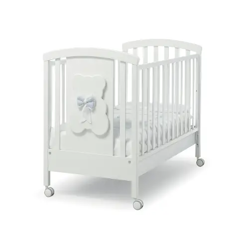 Dudu Cot White Blue Flake