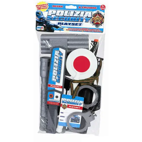 Police Security 9 Piece Set