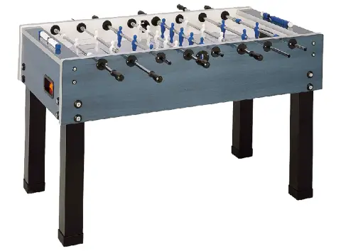 G.500 Weatherproof Blue Table Football With Reversing Rods