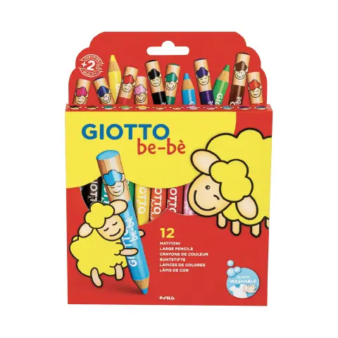 Supermatitoni Giotto Be-Bè - 12 Matitoni