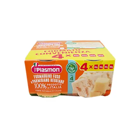 Omogenizzato Plasmon gr. 80x4 Formaggino Parmigiano