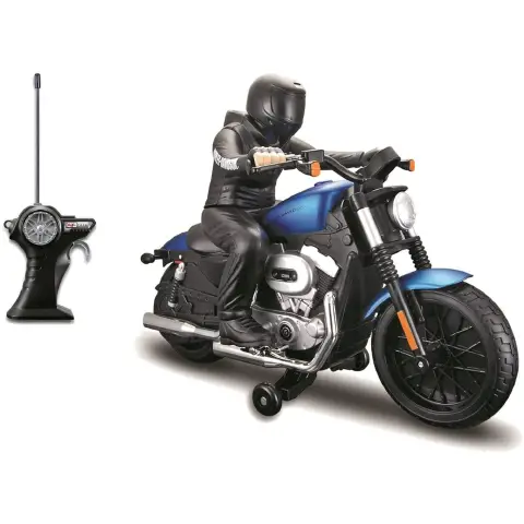 Moto 1:10 Harley Davidson con Radiocomando