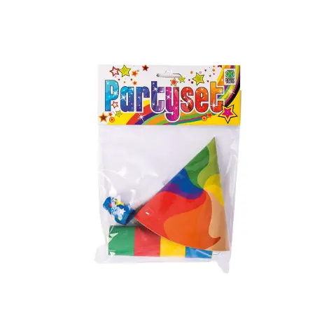 Party Set 1 Stella, 1 Cappellino e 1 Lingua – Set Completo per Feste e Eventi