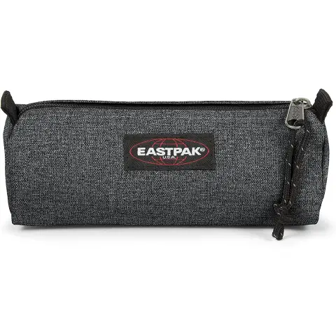 Eastpak Benchmark Single Black Denim Pouch