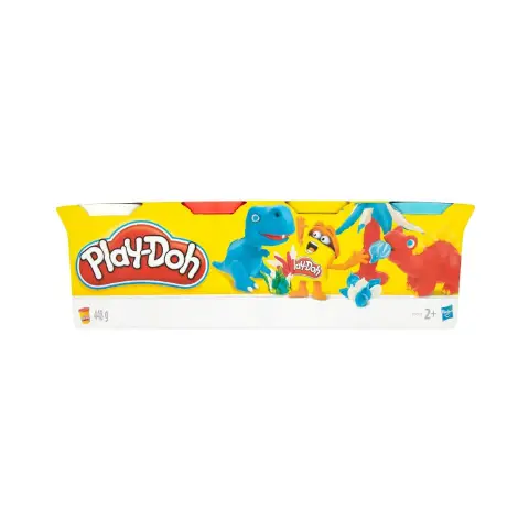 Playdoh Pasta Da Modellare 4 Vasetti Da 122Gr