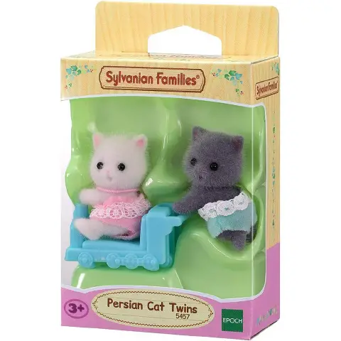 Sylvanian Families Persian Cat Cufflinks