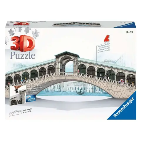 Rialto Bridge 3d jigsaw puzzle