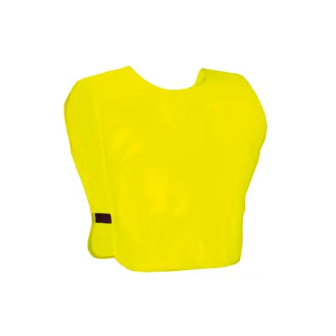 Pettorine Allenamento Giallo Tg. S - confezione 10 pz