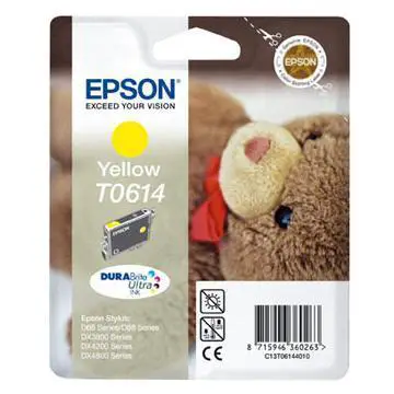 CARTUCCIA EPSON ORIGINALE STYLUS D68 - GIALLO