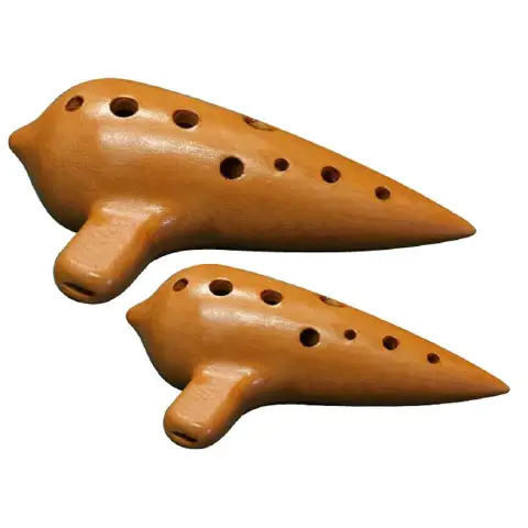 Ocarine - Coppia in Terracotta
