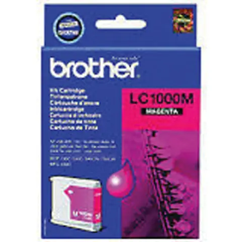 BROTHER DCP 130C-330C-P5 CARTRIDGE -LC1000M- MAGENTA