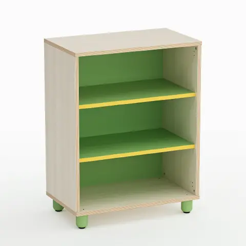 Easy Line Day Nursery School Cabinet Height cm. 85 Green - CAM Compliant