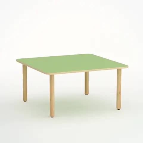 TAVOLO FORMA QUADRATO H 55 CM - MISURA 3 - VERDE