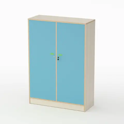 Mobile Nursery School Shape with Doors Height 150 cm. Blue Horizon - CAM Compliant