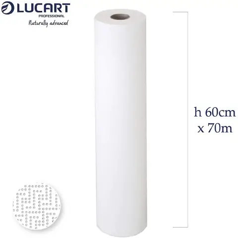 Lenzuolini Monouso per Lettini e Fasciatoi Rotolo 60 mt. - confezione 6 pz