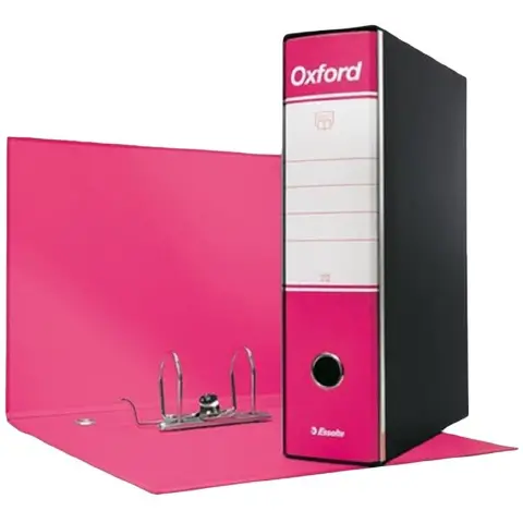 Registratore con Custodia Meccanismo a Leva Oxford Dorso 8  Fuxia - confezione 6 pz