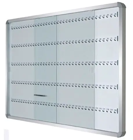 Key Holder Board 81 Places with Sliding Doors