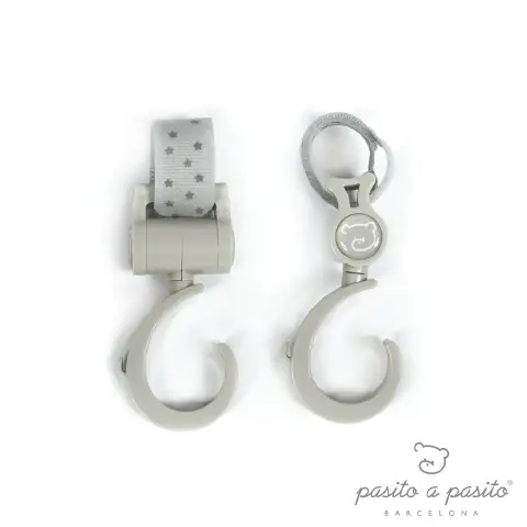 Gancio Universale per Passeggino Pasito a Pasito Grigio