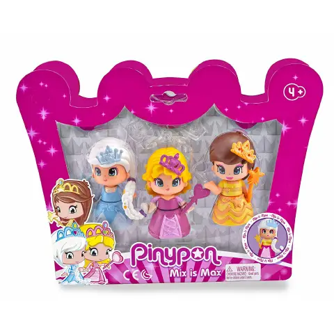 Pinypon Pack Princesses 3 Figures