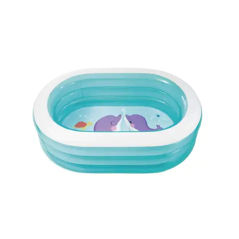 Transparent Oval Baby Pool Cm 163x107x46