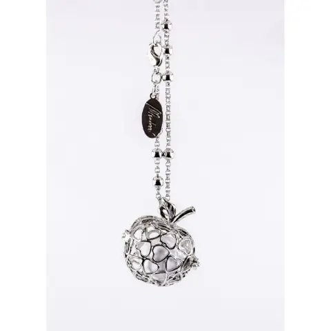 COLLANA CHIAMA ANGELI MELA ARGENTO
