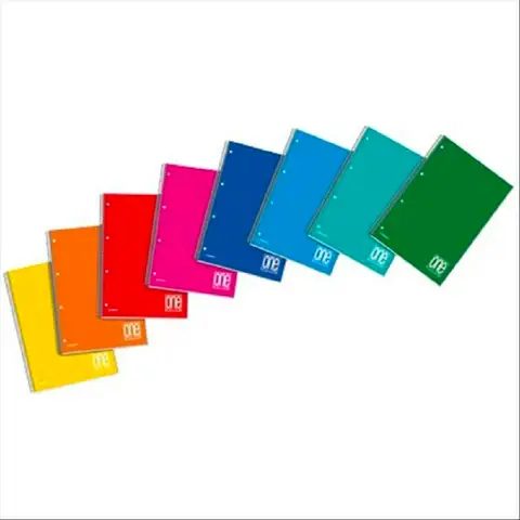 Spiral Notebook Standard One Color Perforated 1 Line