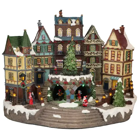 Village City Hall Animated - Adapter Included